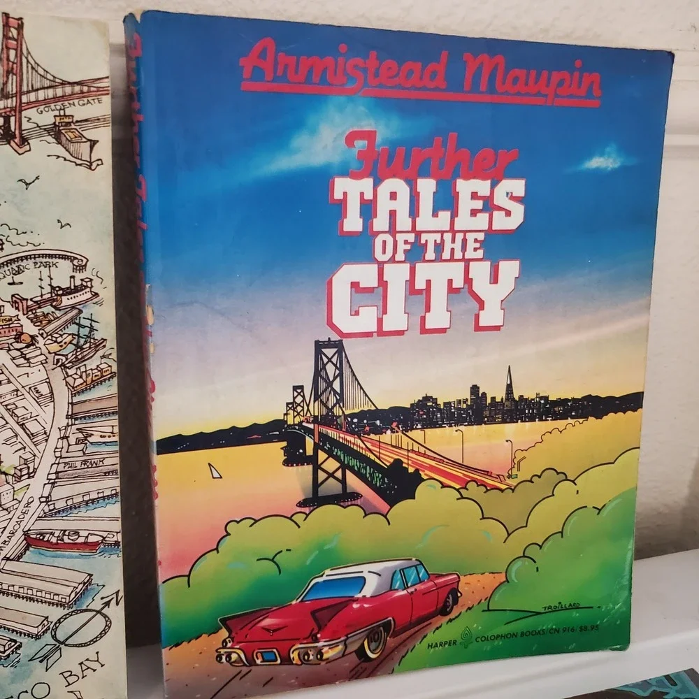 Armistead Maupin Tales of the City 4 Book Lot Vintage Paperbacks Harper Colophon
